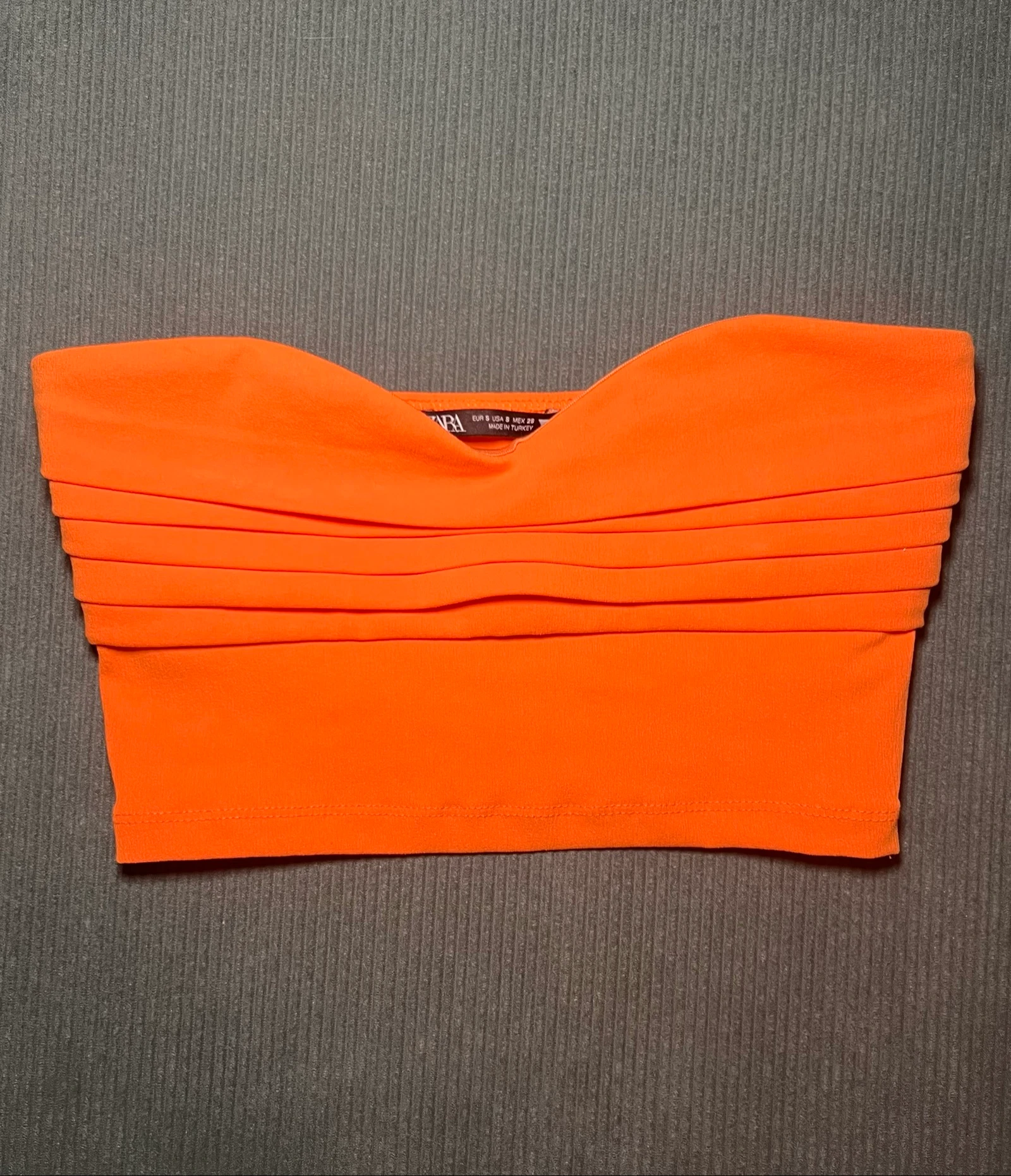 Orange Zara corset top – photo 4